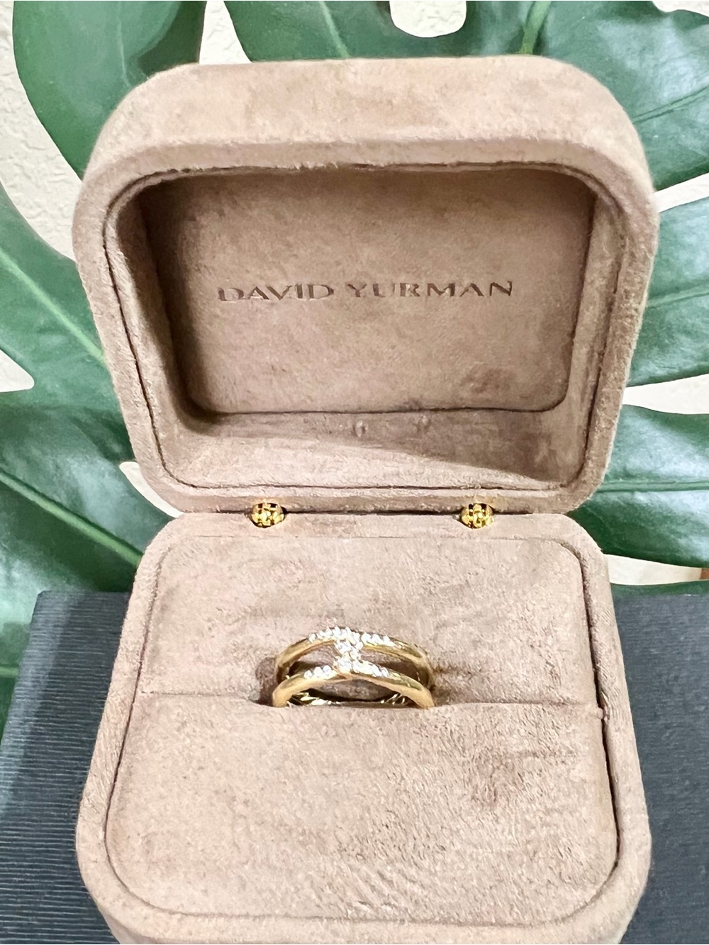 ❤️ David Yurman 18K Continuance Ring Sz 6 - Picture 13 of 13